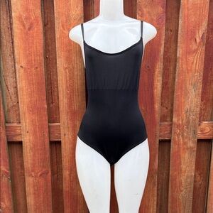 Sleek Black Kids Bodysuit Size 1X